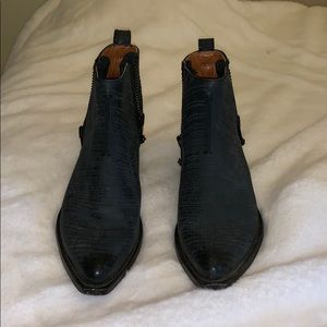 Frye Side Zip Ankle Boots